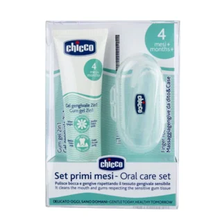 مسواک انگشتی و ژل لثه نوزاد چیکو – Chicco Oral Care Set