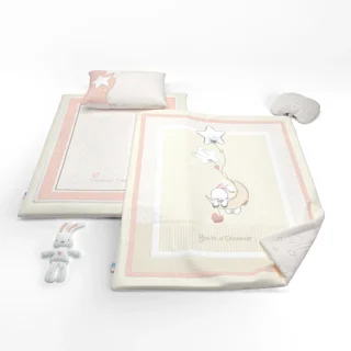 سرویس خواب چهار تکه رز برن طرح Dreamer Daisy