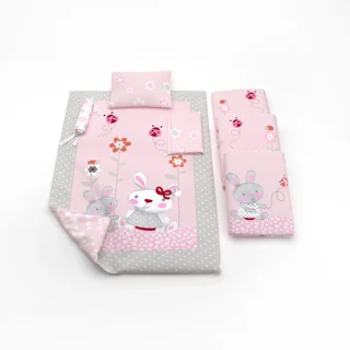 سرویس روتختی هفت تکه رز برن طرح Little Bunny