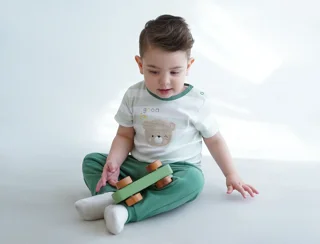 شلوار ساده لاکی